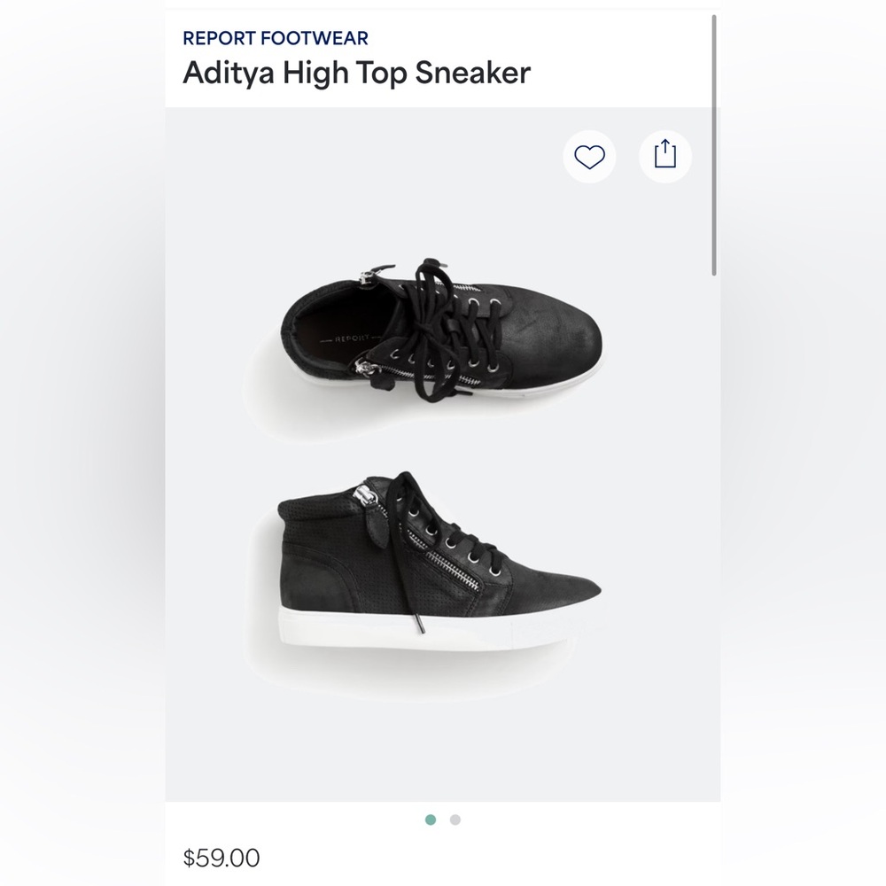 High top sneaker
